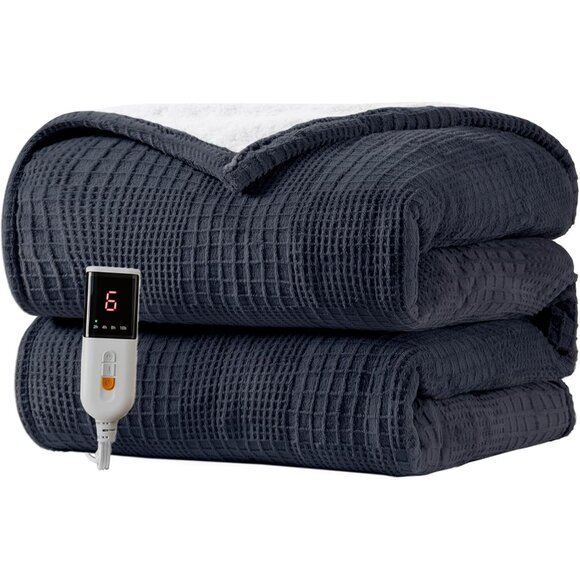 Other - Heated Blanket Electric Blanket Throw 50''X60''-Heating Blanket with 9 Heat Sett